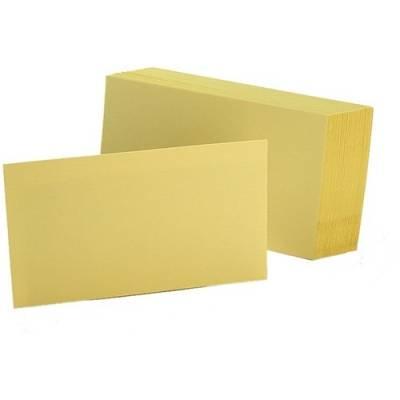 TOPS Oxford Colored Blank Index Cards (7320CAN)