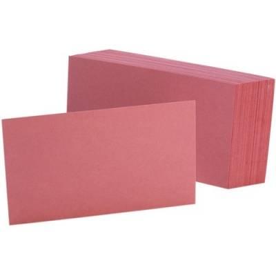 TOPS Oxford Colored Blank Index Cards (7320CHE)