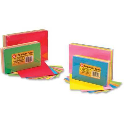 Hygloss Products Hygloss Bright Color Blank Note Cards (43510)