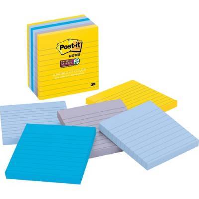 3M Post-it New York Collection Post-it Super Sticky Notes (6756SSNY)