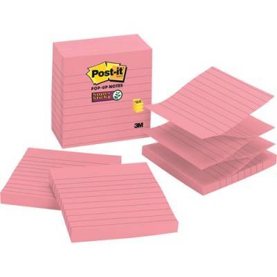 3M Post-it Super Sticky Pop-up Lined Notes Refills (R440NPSS)