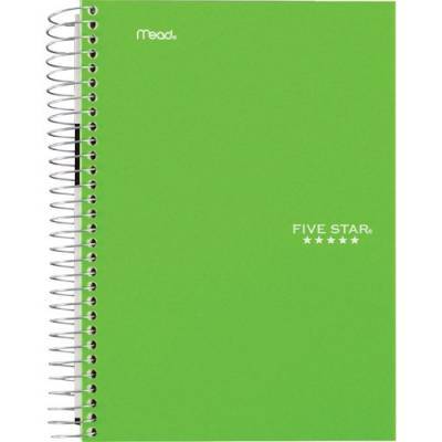 ACCO Mead Five Star Wirebound Subject Notebook (73527)