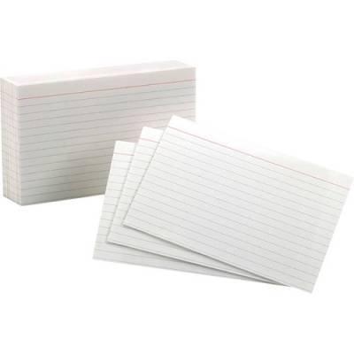 TOPS Oxford Ruled Index Cards (41)