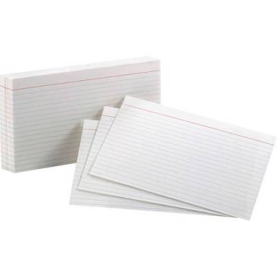 TOPS Oxford Ruled Index Cards (51)