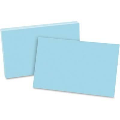 TOPS Oxford Colored Blank Index Cards (7520 BLU)