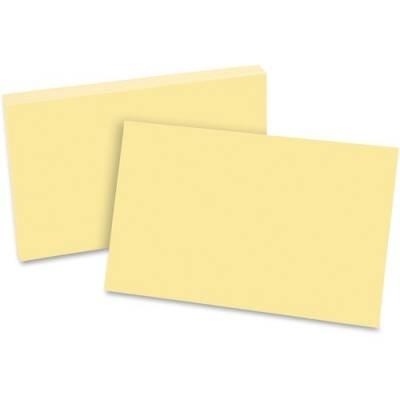 TOPS Oxford Colored Blank Index Cards (7520 CAN)