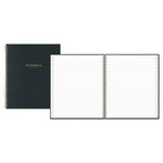 Blue Sky Notebook, 1 Subject, Medium/College Rule, Charcoal Black Cover, 10 x 8, 80 Sheets (BLS100604)