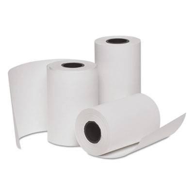 Universal Carbonless Paper Rolls, 2.25" x 85 ft, White, 10/Pack (UNV35776)