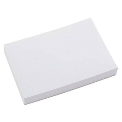 Universal Unruled Index Cards, 4 x 6, White, 100/Pack (UNV47220EE)