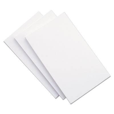 Universal Unruled Index Cards, 5 x 8, White, 500/Pack (UNV47245)