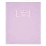 Cambridge Workstyle Notebook, 1 Subject, Wide/Legal Rule, Lavender Cover, 11 x 9, 80 Sheets (59291)