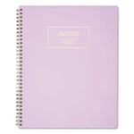 Cambridge Workstyle Notebook, 1 Subject, Wide/Legal Rule, Lavender Cover, 11 x 9, 80 Sheets (59315)